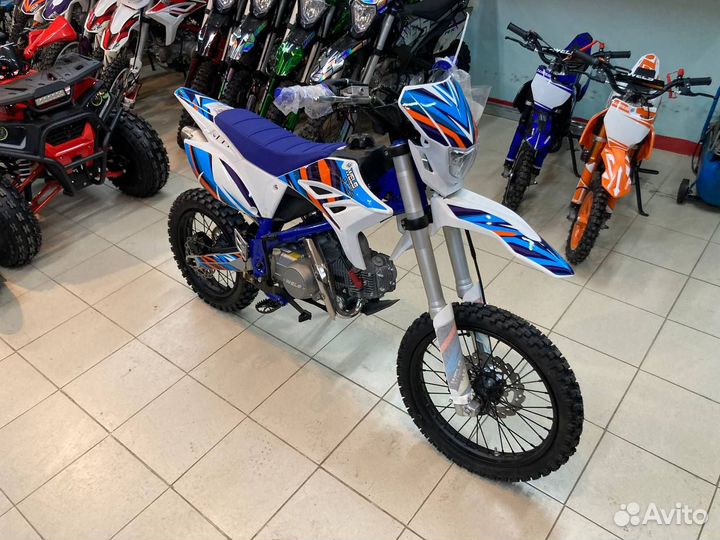 Питбайк wels RT 125 17\14 кпп ПОЛУАВТОМАТ