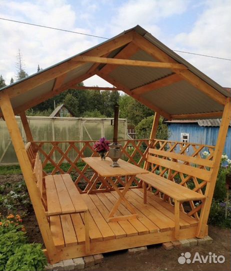 Беседка для дачи