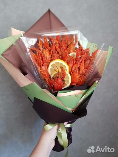 Букет из раков подарок мужчине