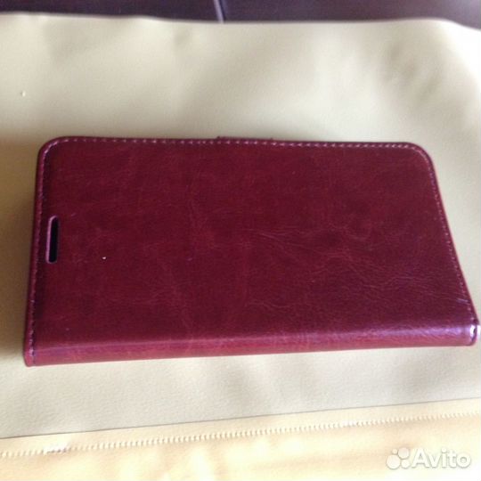 Продам чехол кожаный для телефона Lenovo A850 +