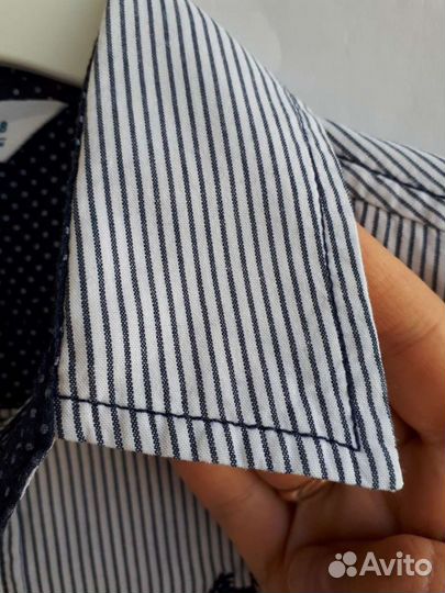 Рубашка GeeJay с коротким рукавом 122-128, 6-8лет