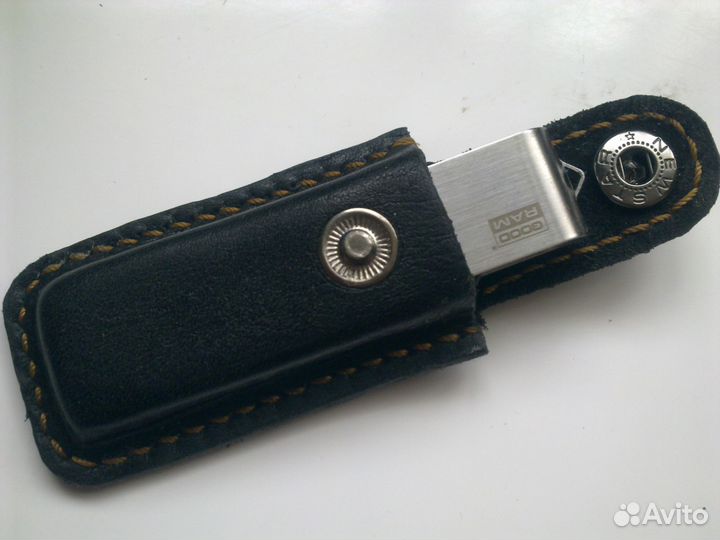 Чехол для флешки из натуральной кожи