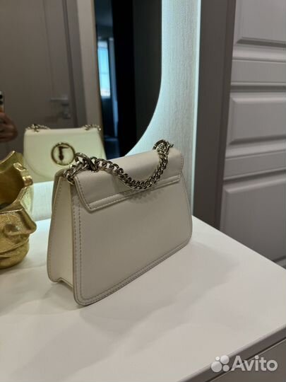 Сумка натуральная кожа бежевая