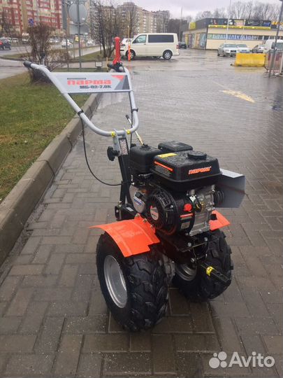 Мотоблок Парма мб-02-7.0 7,0 лс, колеса шк 19-7*8