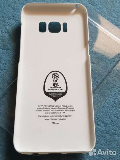 Фирменный Жесткий кейс Russia 2018 для Samsung S8