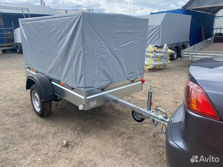 Прицеп 00.002 с тентом 108 см. Рассрочка. Доставка