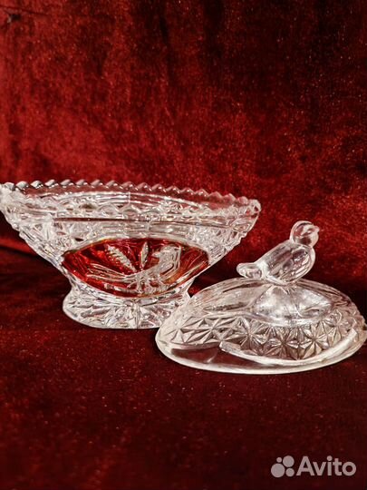 Хрустальная конфетница Hofbaer