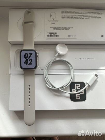 Часы apple watch se 2 44 mm, акб 100, новые