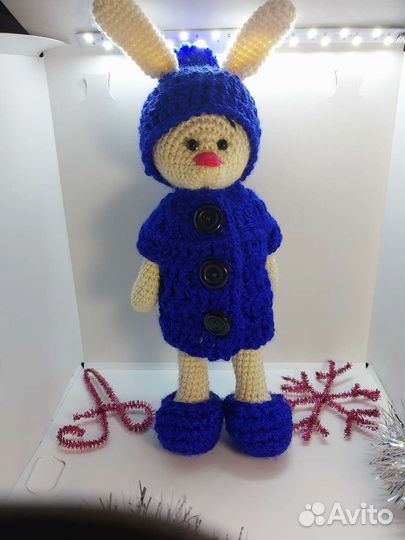 Зайка игровой набор ручная работа