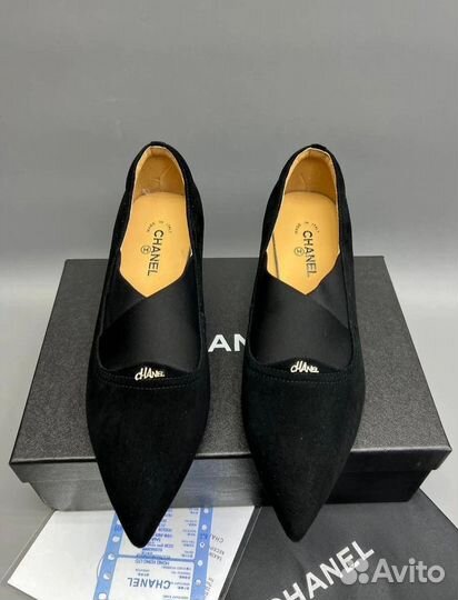 Туфли женские замшевые