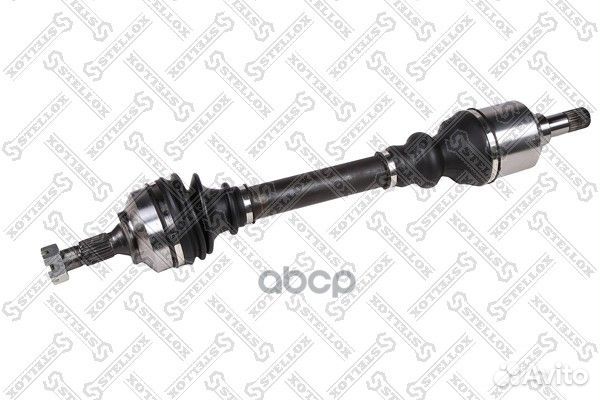 Привод левый 630mm 21731 peugeot 307 перед Stellox