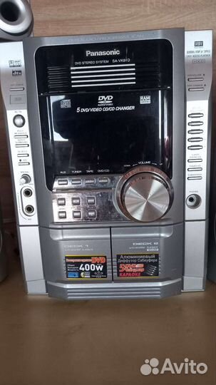 Аудиосистема + домашний кинотеатр panasonic