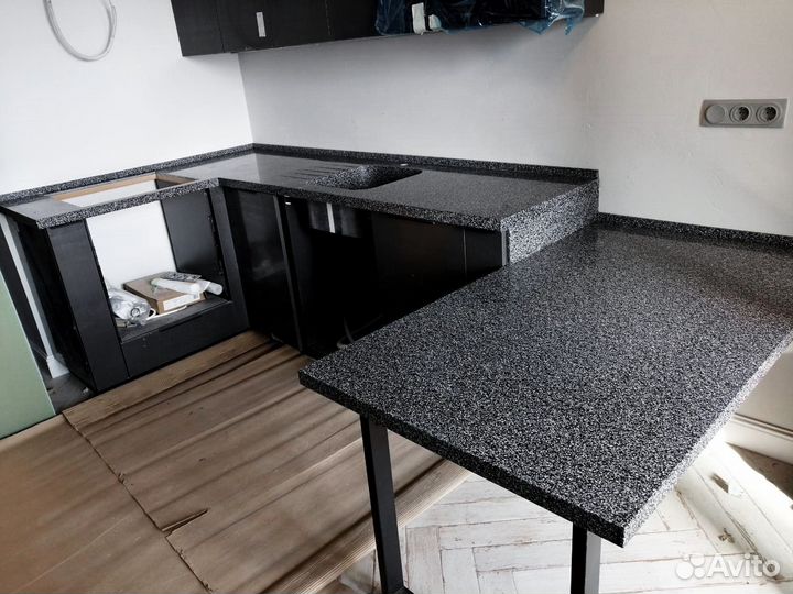 Столешница мойка барная стойка камень Corian м2/р