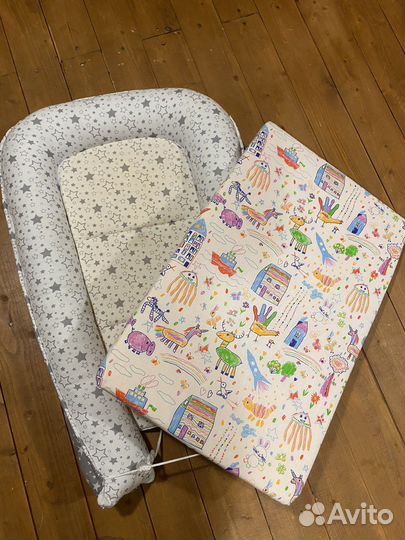 Кокон гнездышко и матрас для пеленания