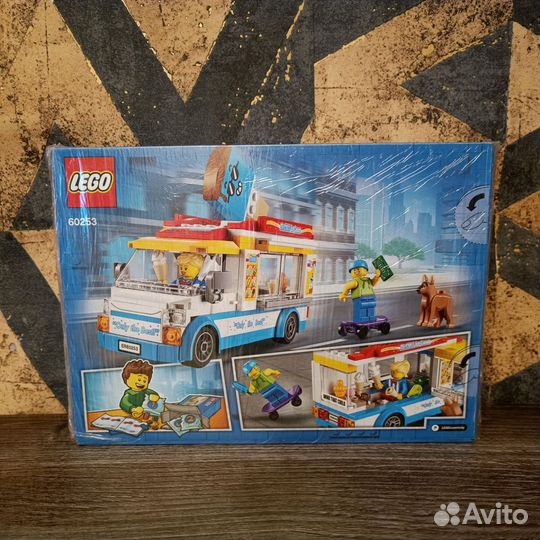 Оригинал Lego City 60253 Грузовик мороженщика