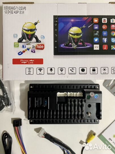 Магнитола 2 DIN android 2/32гб IPS 7