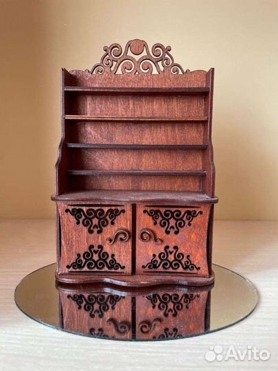 Кукольная деревянная мебель Одним прекрасным утром