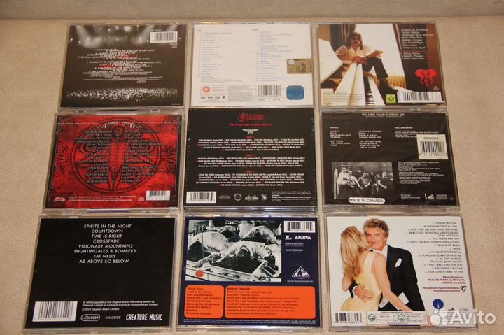 Фирменные CD Rock / Metal