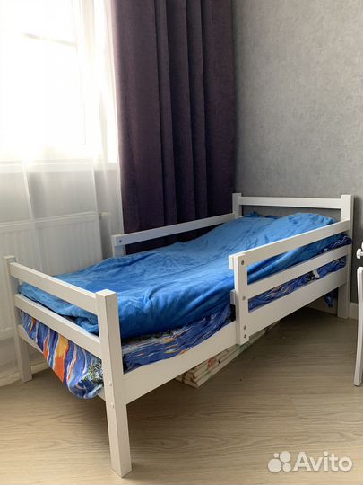 Детская кровать домик с матрасом