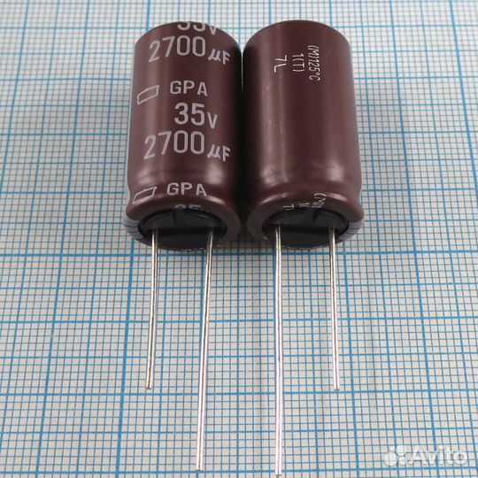 2700uF 35v 35v2700uF 16x30 125C GPA - Электролитич