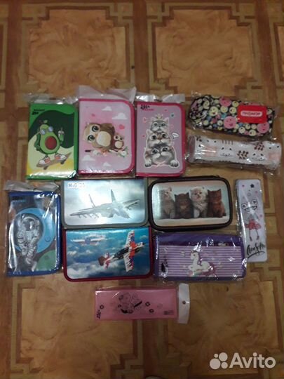 Пеналы для школы разные