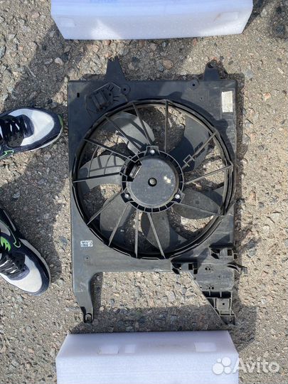 Вентилятор охлаждения с кожухом бу