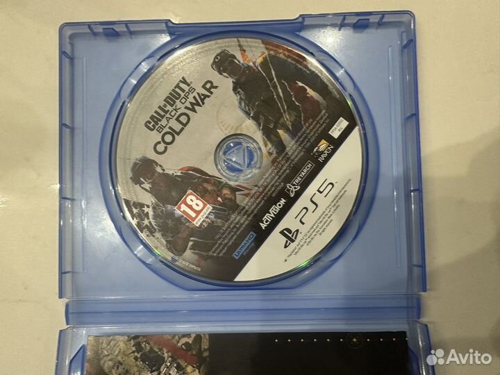 Call of duty black ops cold war ps5 диск