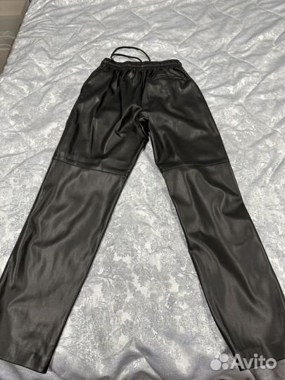 Брюки кожзам zarina