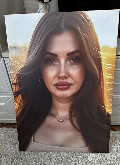 Печать фотографий на холсте