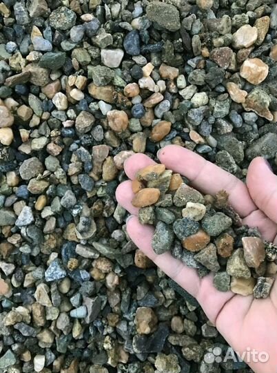 Щебень гравийный