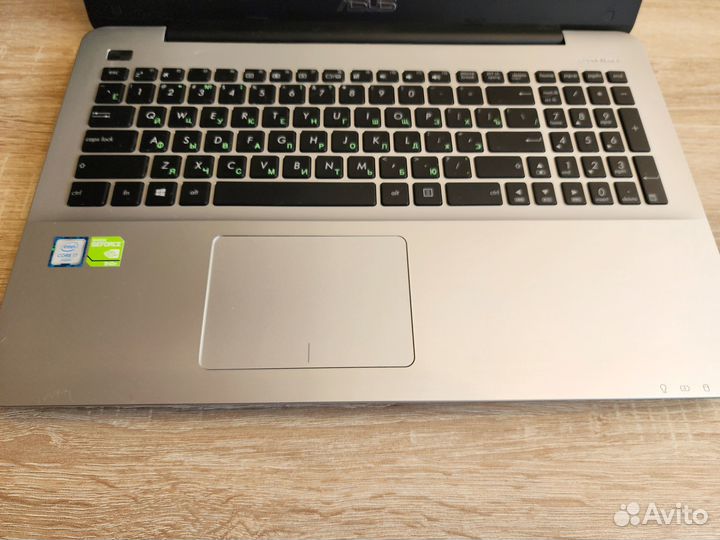 Asus X555U, core i7 (6 gen), 12gb, nvidia gt940m