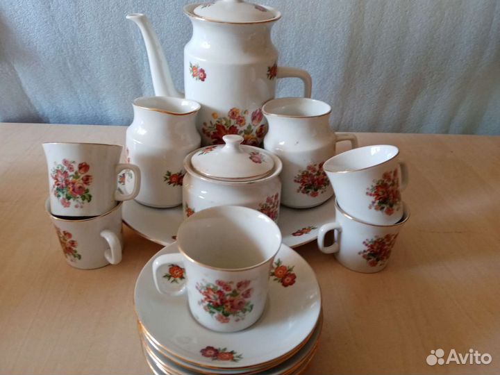 Сервиз чайный, кофейный