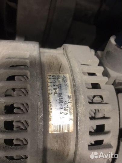 Гинератор ford focus ст