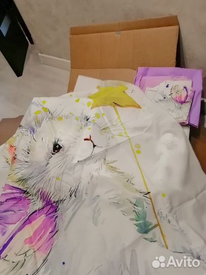 Ткань отрез хлопок, турция ранфорс