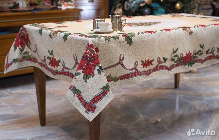 Скатерть на стол, Новогодняя скатерть