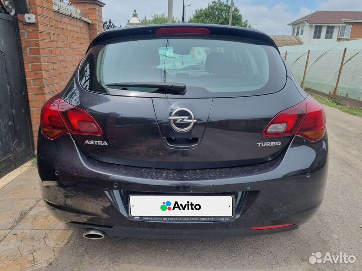 Opel Astra 1.4 AT, 2012, 129 000 км