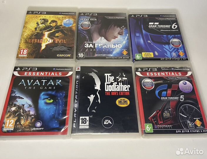Игры диски для ps3