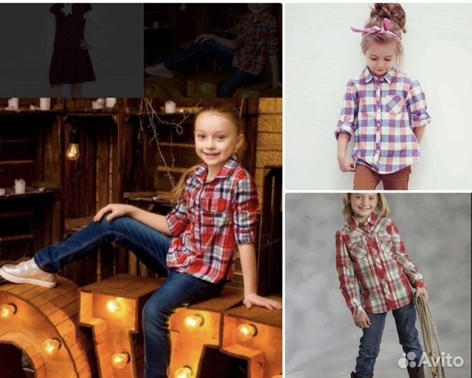 Рубашки для девочки