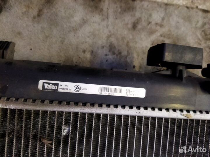 Радиатор дополнительный системы охлаждения Skoda