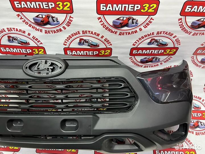 Бампер передний Niva Travel в цвет