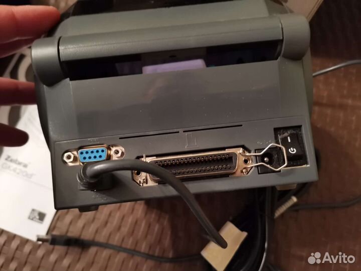 Принтер этикеток zebra gk420d