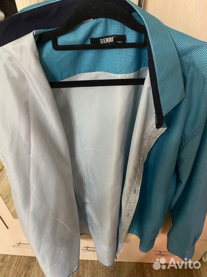 Рубашка / bendu / Синяя / 7XL