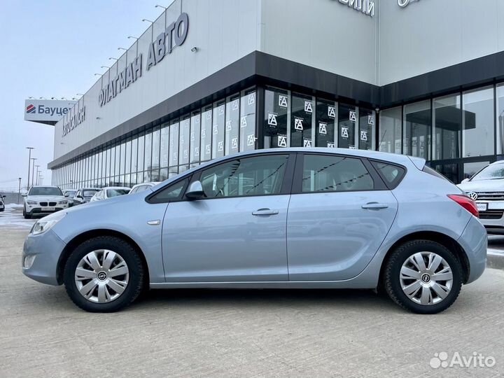 Opel Astra 1.4 AT, 2012, 182 000 км