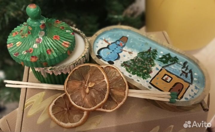 Подарочный набор аромасвеча