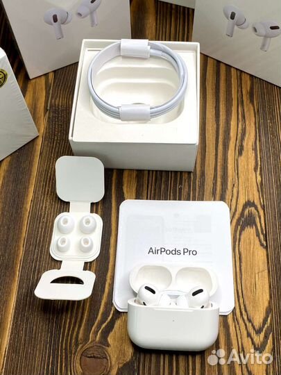 AirPods pro (premium) наушники+гарантия