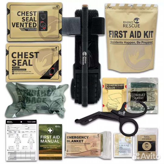Наполнение для аптечки Rhino Rescue First Aid Kit