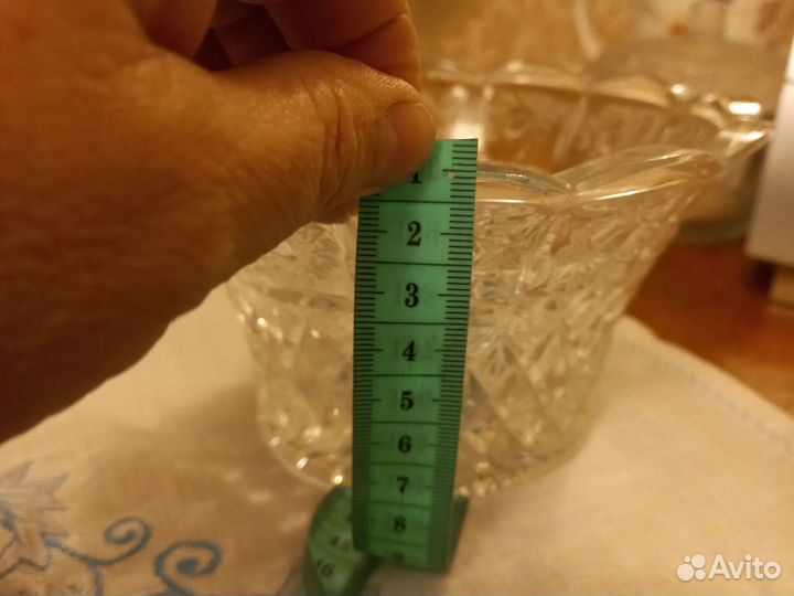 Хрустальная ваза