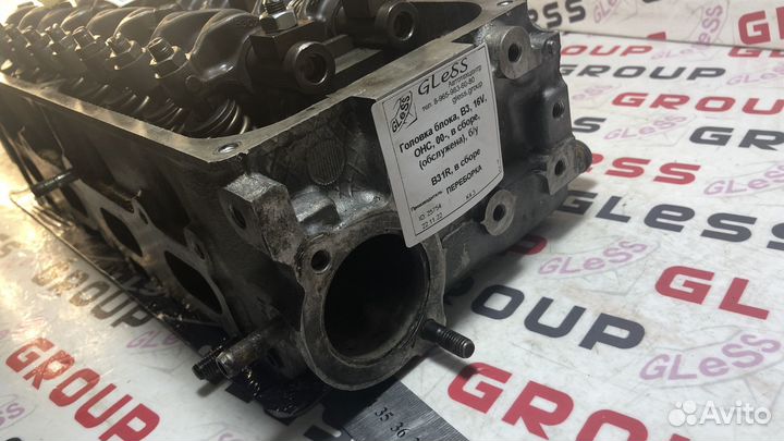 Головка блока B3 16V OHC 00- в сборе обслужена б/у