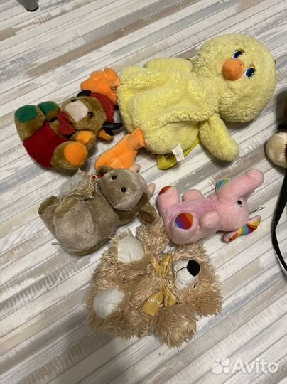 Игрушки мягкие пакетом