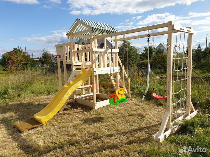 Детская площадка Савушка Мастер 4 (4 сезона)